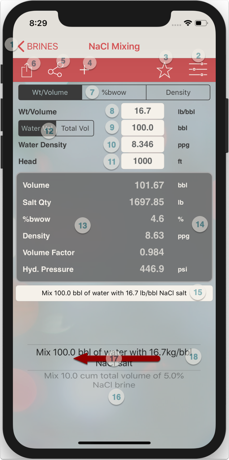 NaCl Mixing