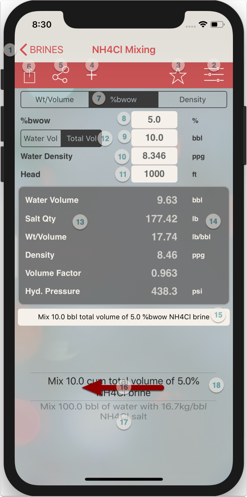 NH4Cl Mixing