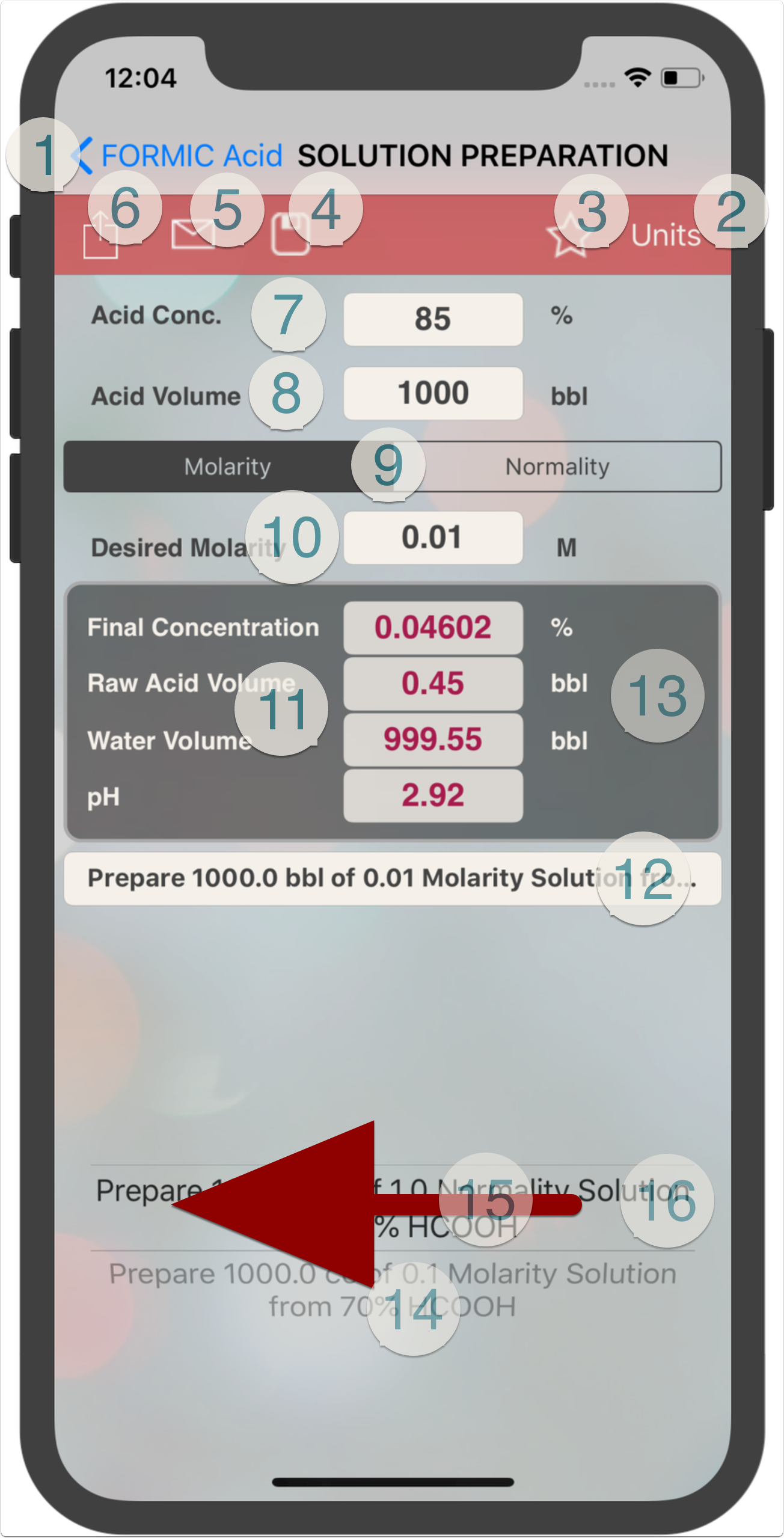 HCOOH Solution Preparation