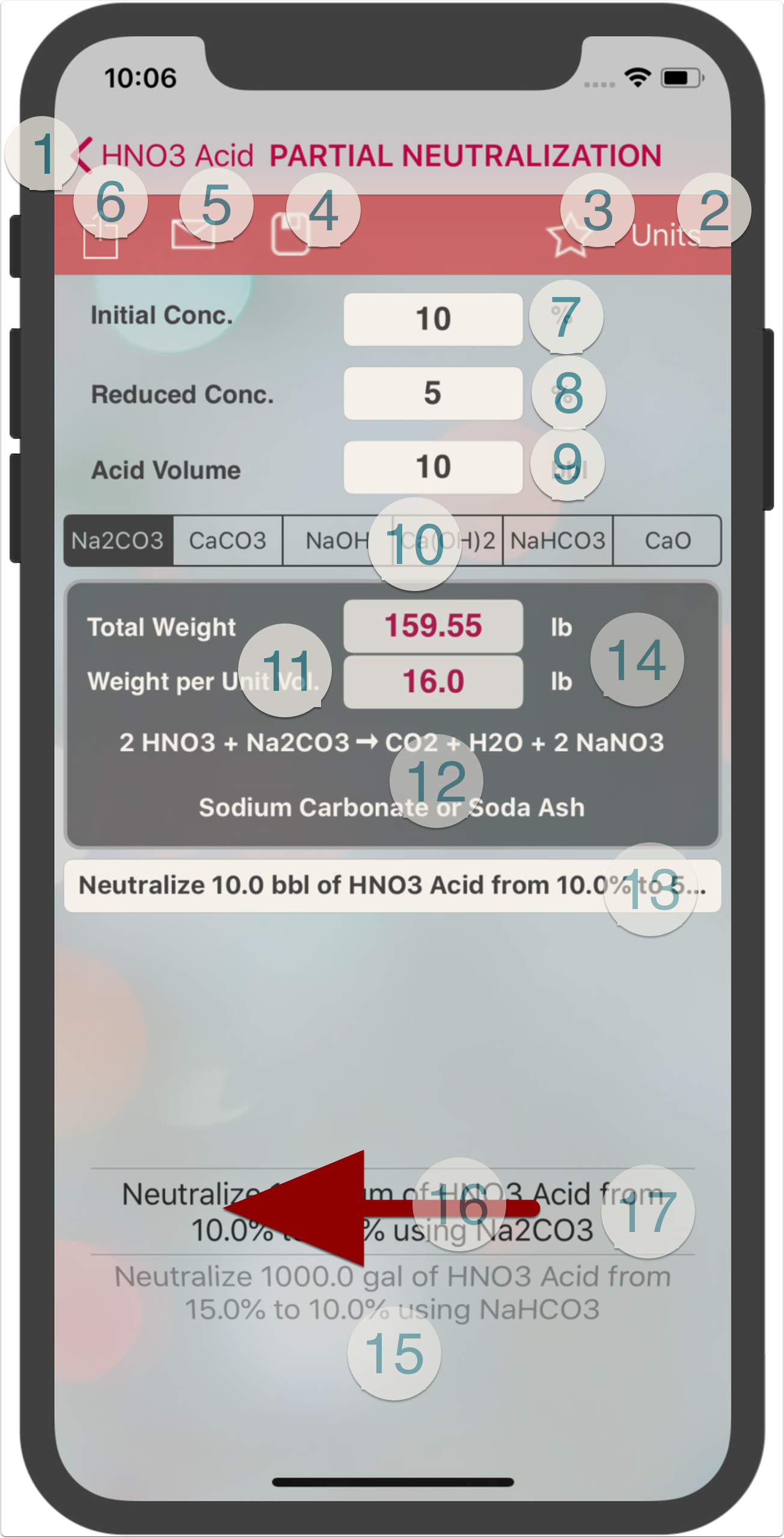 HNO3 Neutralization - Partial (Neutralize HNO3 Acid to a Required Concentration)